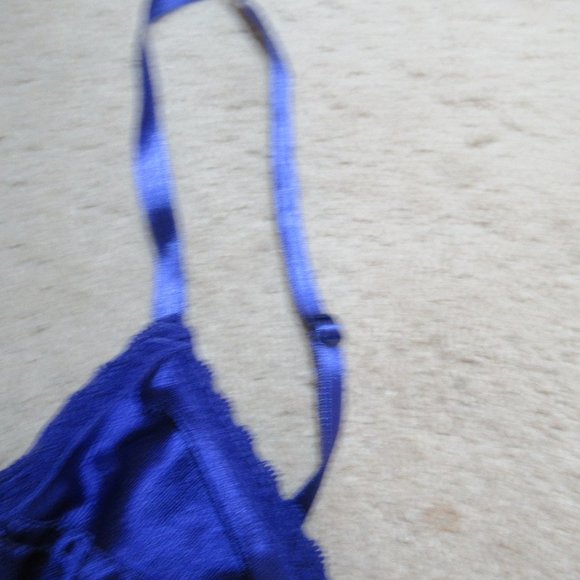 NWT Vintage wire  Bra top/ garter lace up detail M - Picture 8 of 17